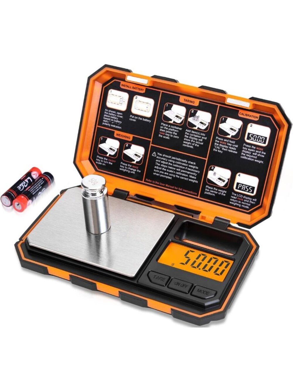 High Precision Digital Pocket Scale 200g x 0.01g for Jewelry & Crafts
